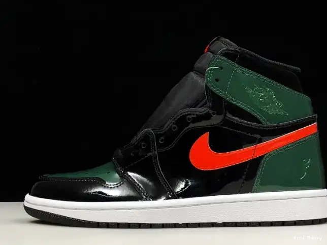1 High OG Black Team Orange-Fir x Jordan SoleFly Air Retro AV3905-038 0501
